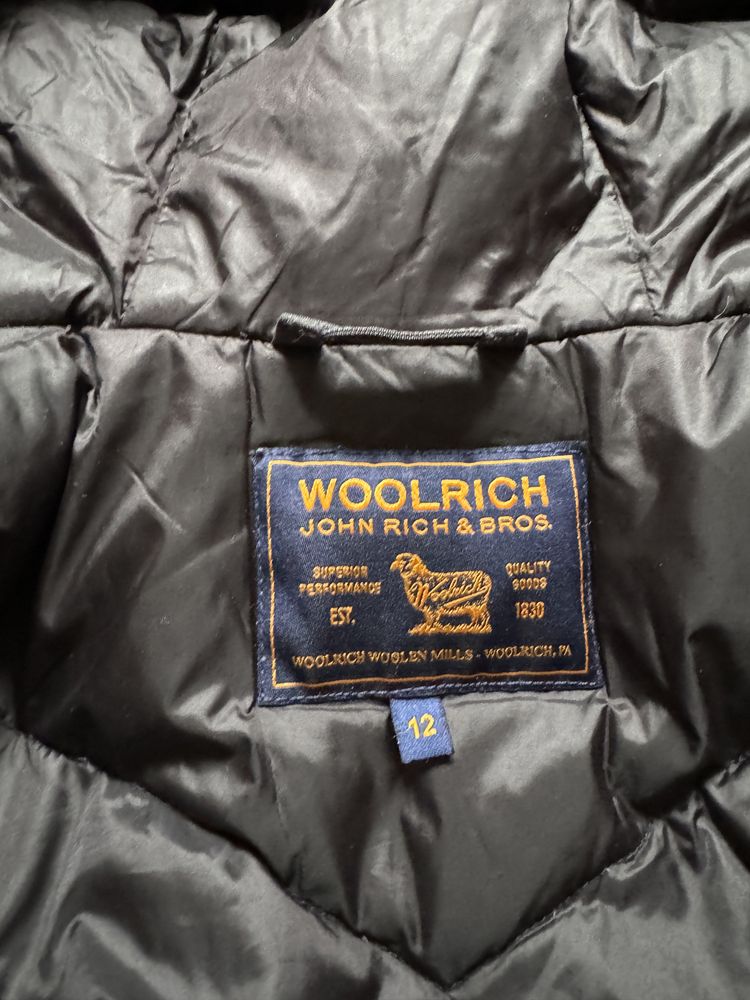 Woolrich(arctic parka),geacă puf de băieți,măr.12 ani