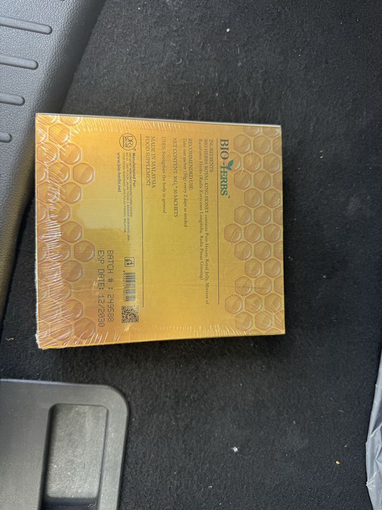 Miere Bio Royal King pentru bărbați – 10 plicuri x 30g