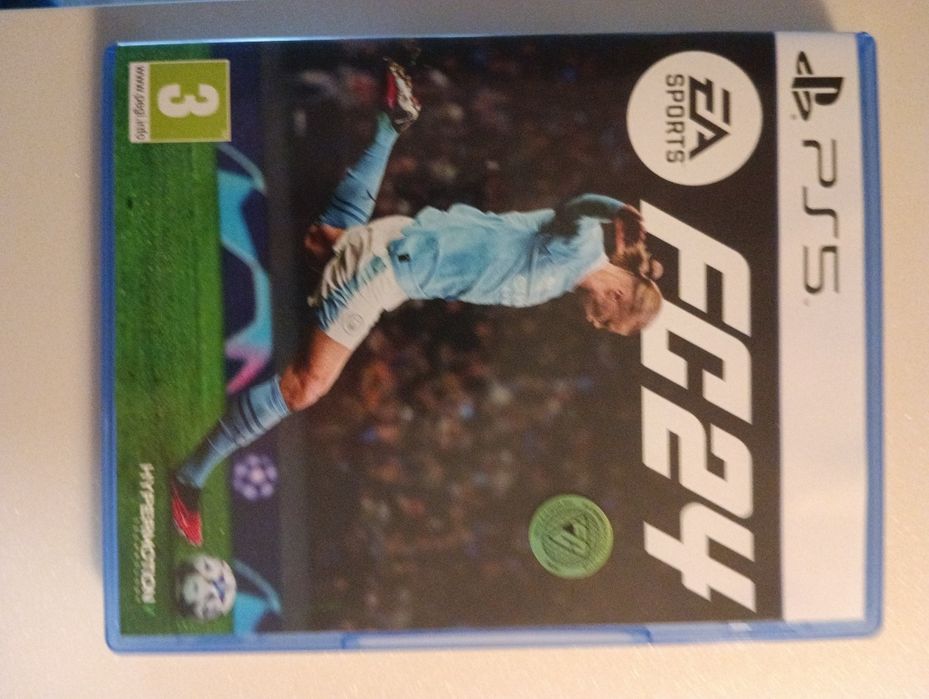 FC24 ps5 игра отворена ,но неизползвана