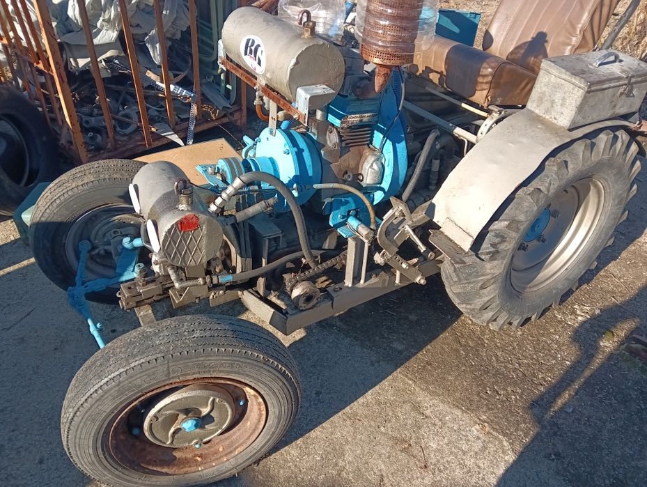 Трактор самоделка