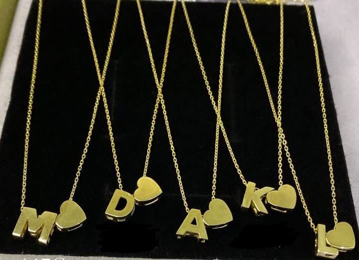 Золотая нежная цепочка буква 585 проба  Есть доставка