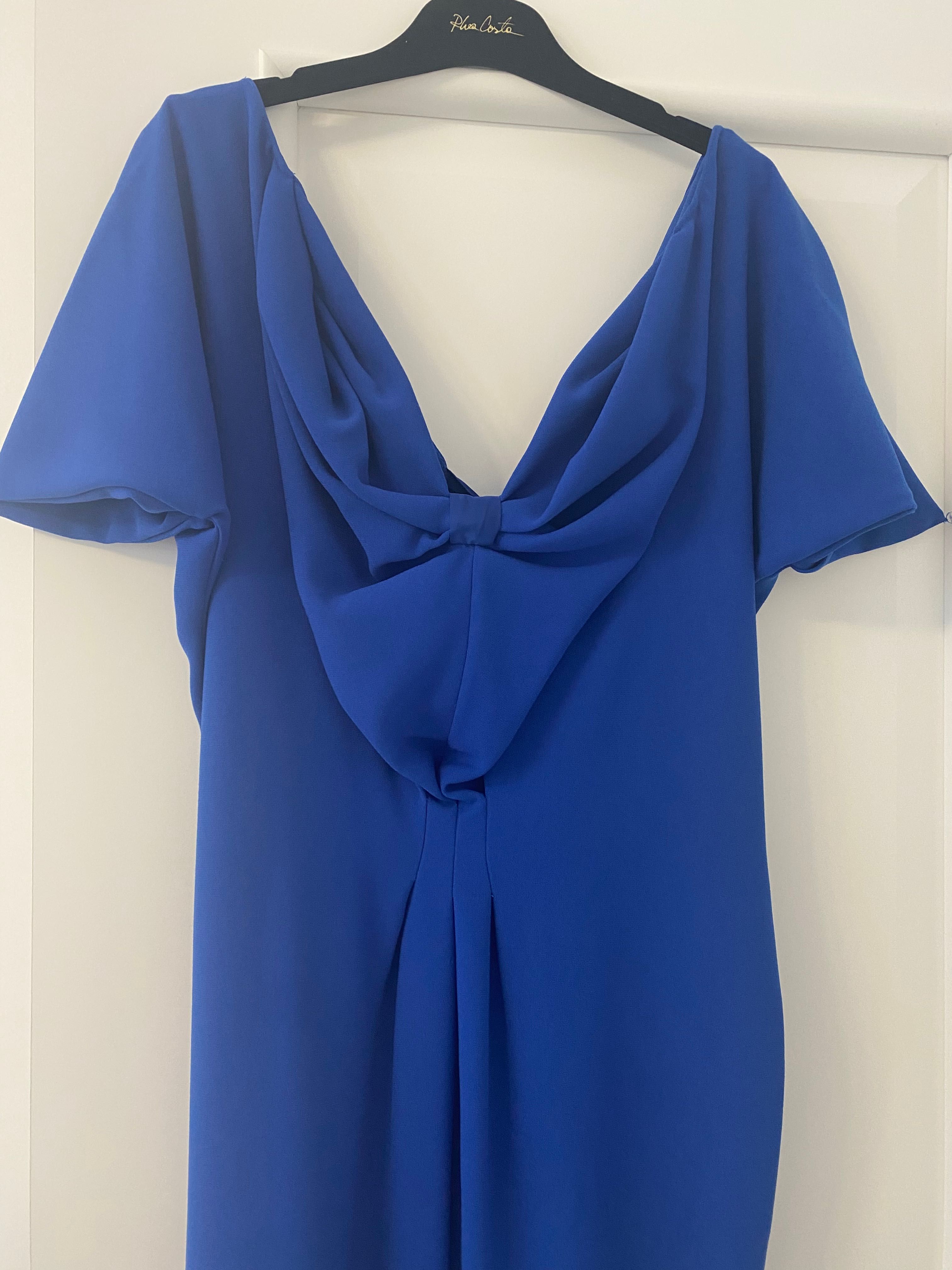 Rochie Rhea Costa, Electric blue, M, purtată o singura data