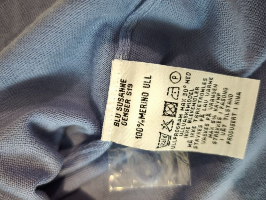 Blu фин пуловер мерино р-р ХС