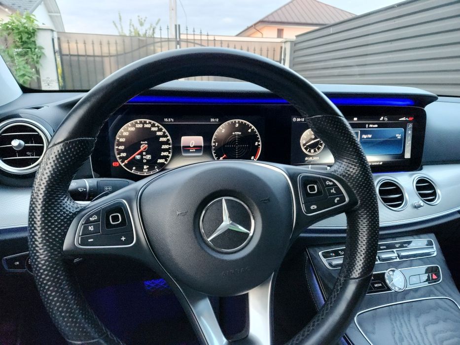 Mercedes E 220 d 2018 | 89.000 km | Piele, Navigație, Parktronic