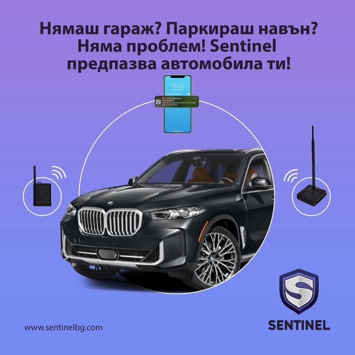 Алармена система с известие на телефона