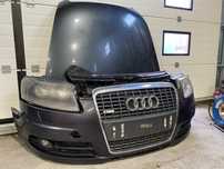 Fata completa Audi A6 C6 4F S-line capota bara far trager