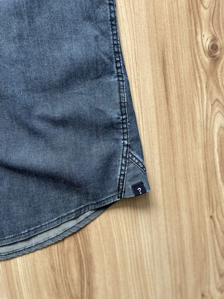 GUESS / мъжка дънкова риза L