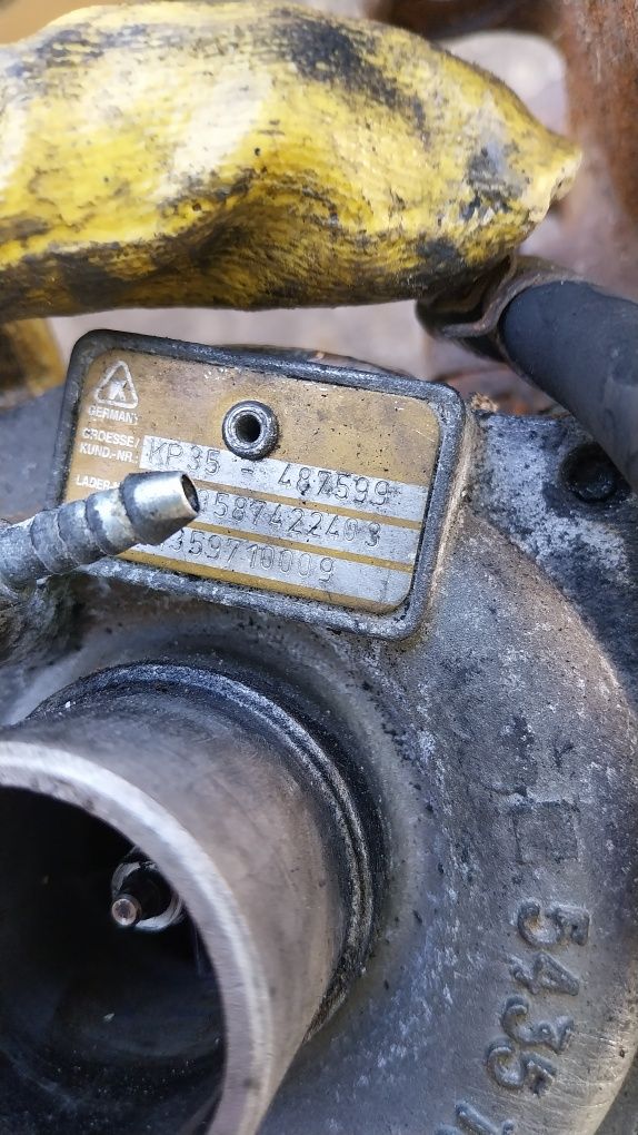 Турбо КP-35 Пежо/PEUGEOT 307 206 1.4hdi 68k.c