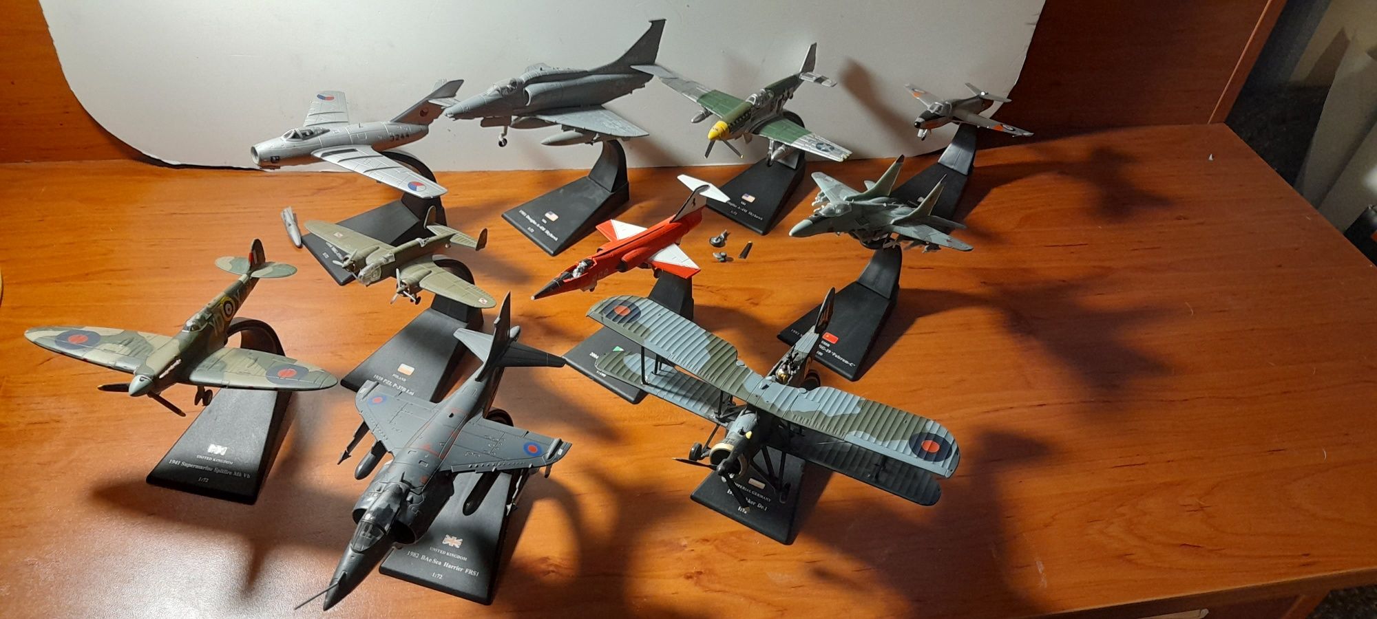 Amer collection метални самолети метално самолетче колекция 10 бр.