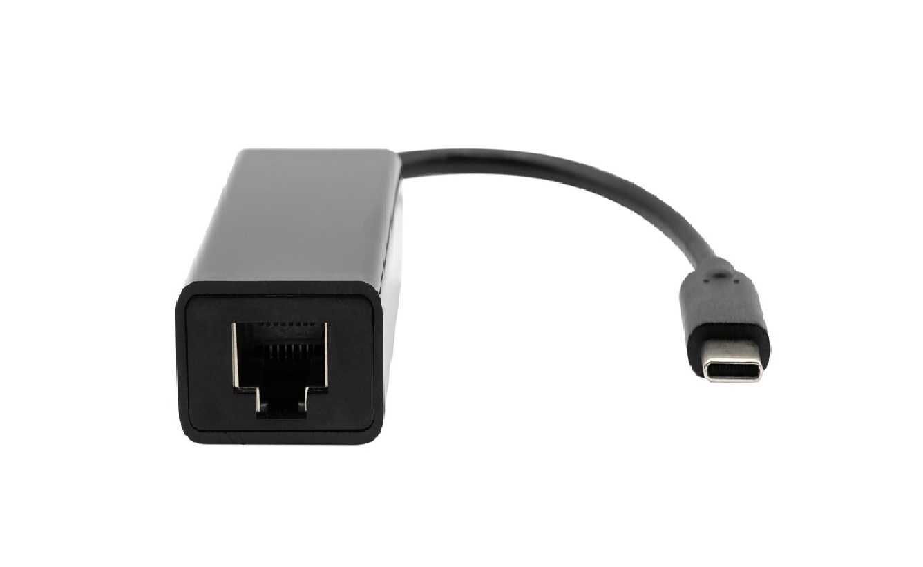 Adaptor HP Gigabit Placa Retea USB Type-C to RJ45 Windows Mac v7w66aa