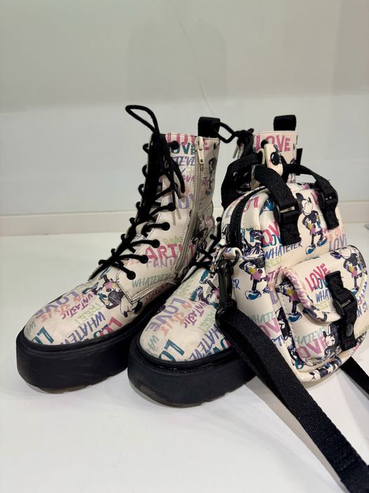 Кубинки и чантичка за момиче ZARA