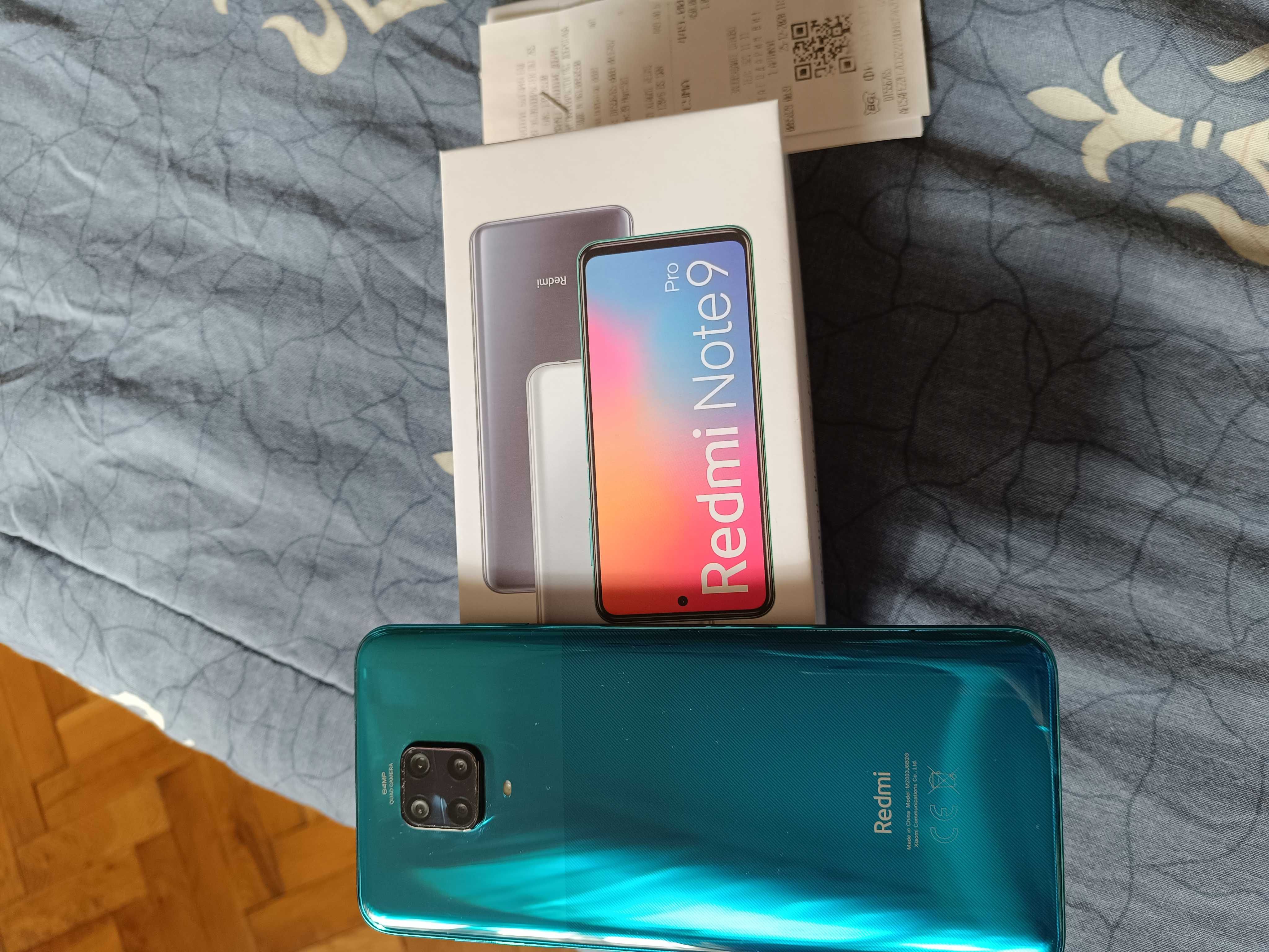 Xiaomi Redmi Note 9 Pro 128GB 6GB RAM Dual - в перфектно състояние