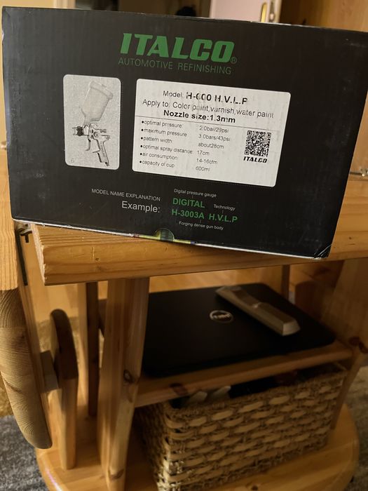 Pistol de vopsit ITALCO duza de 1.3 mm