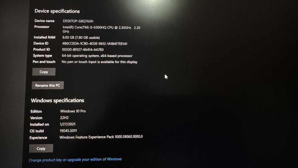 Laptop Lenovo Ideapad 700 15ISK - i5