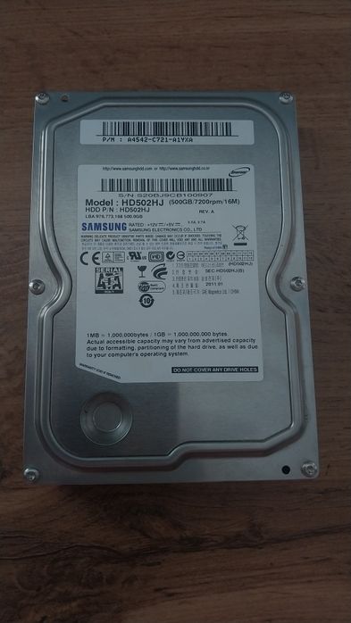Продаю жесткий диск samsung