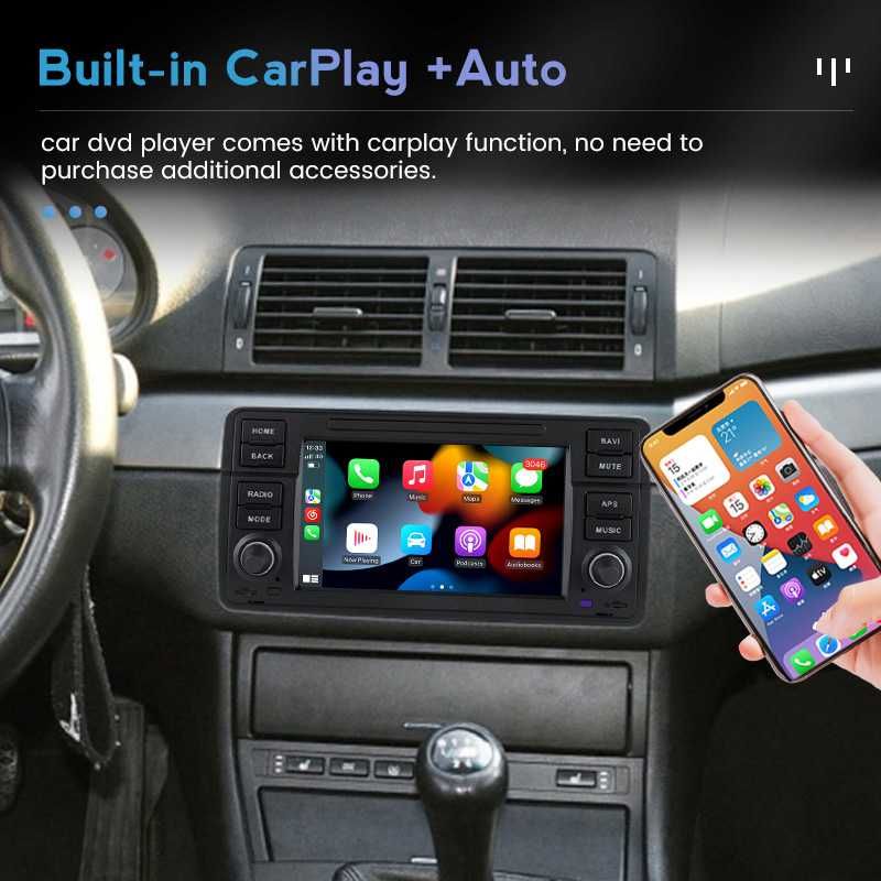 Navigatie ANDROID  BMW E46 Android 11 Carplay Youtube 1/8 GB + CAMERA