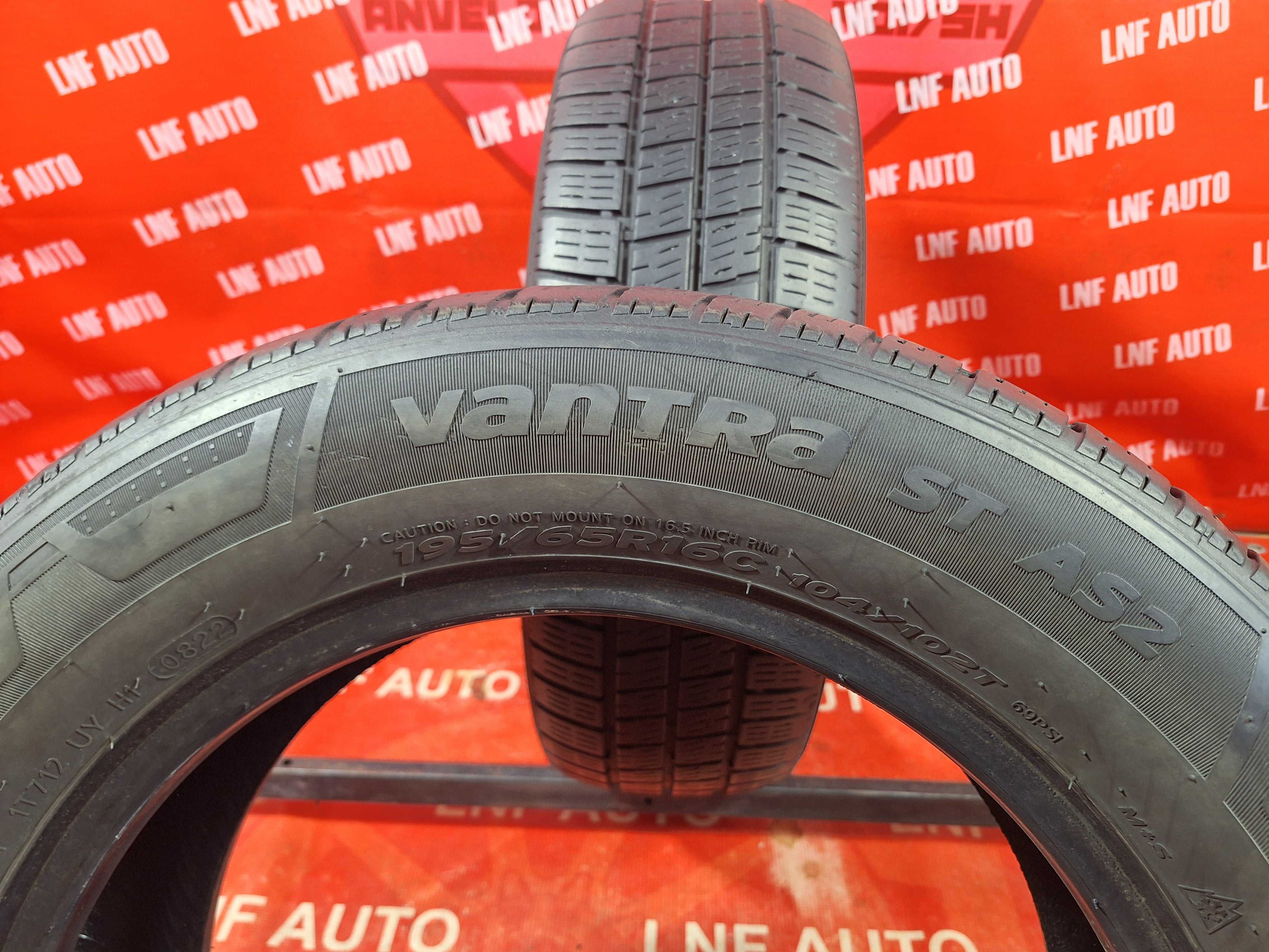 Anvelope VARA-IARNA - 195/65/16C - HANKOOK -  8 MM - DOT 2022 !