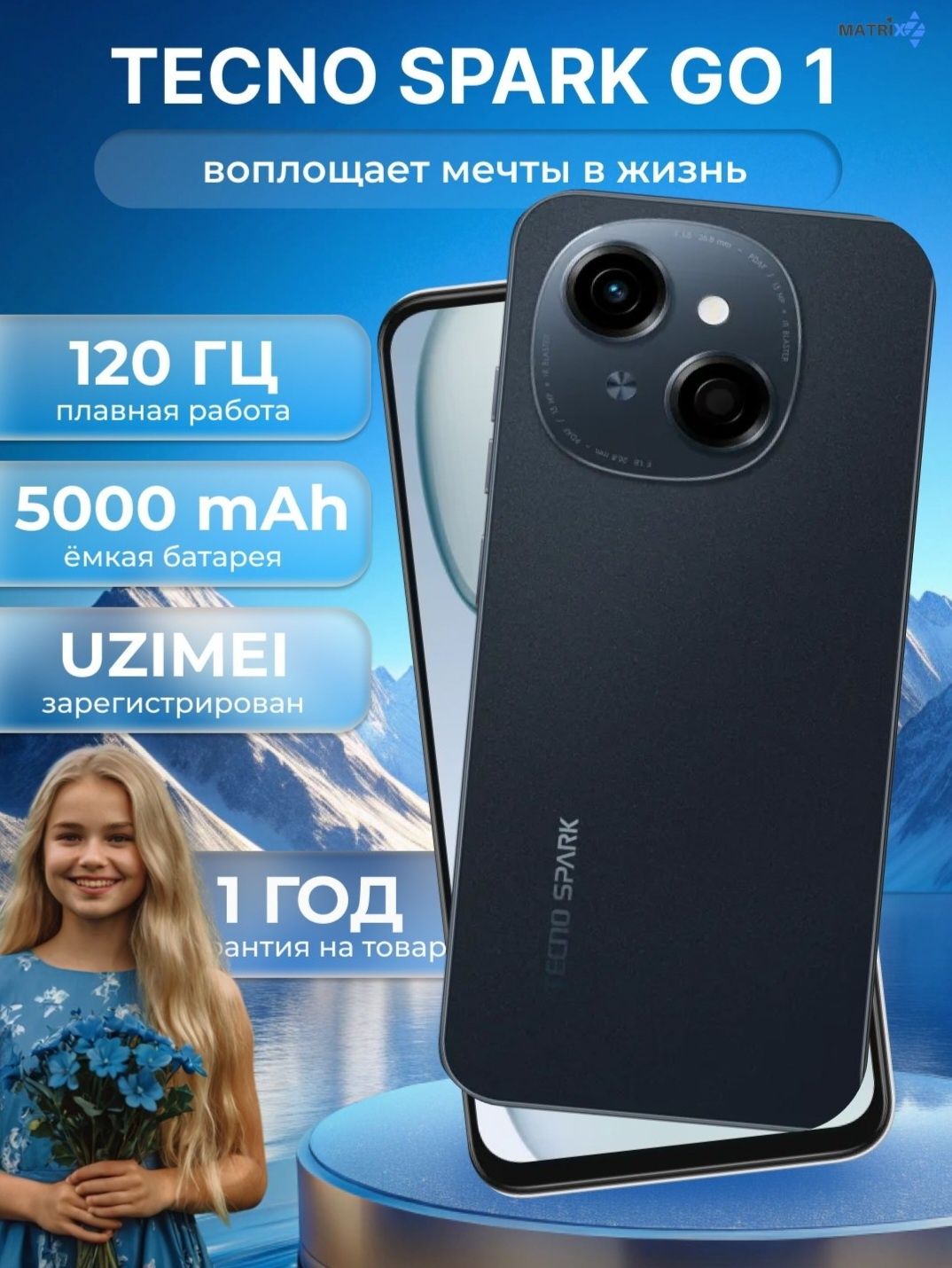 Tecno Spark GO 1