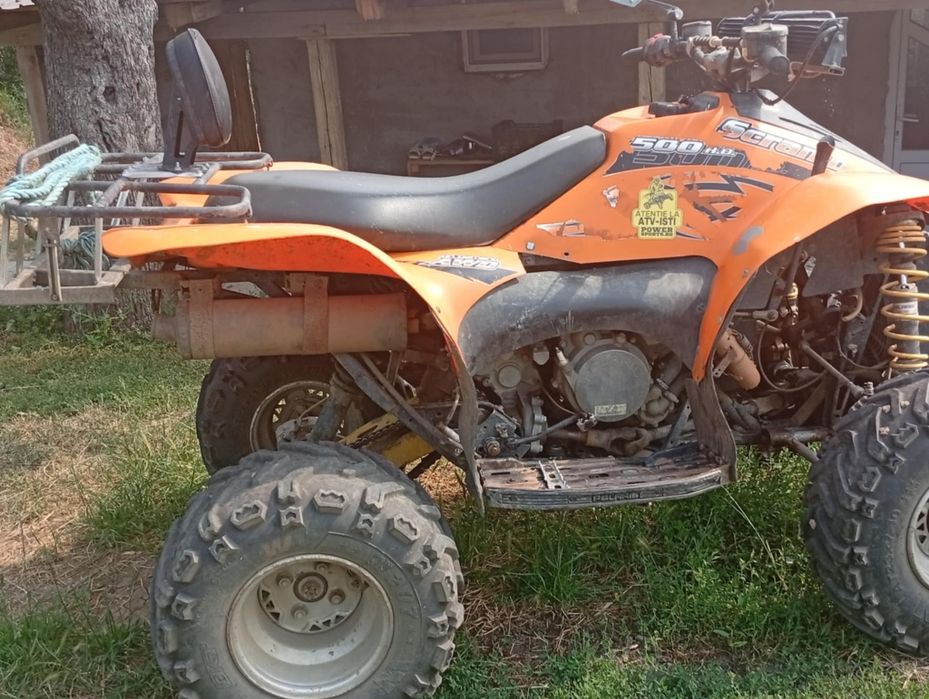 ATV polaris scrambler 500,4x4 ,1800euro
