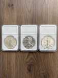 Argint 999 American Silver Eagle Anii 87 88 88