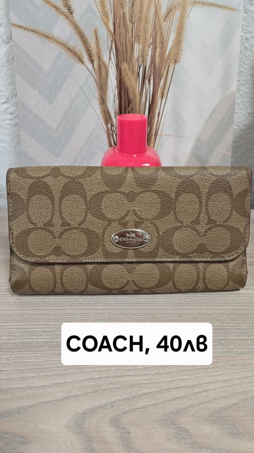 Coach, Massimo Dutti,  Coccinelle, DKNY, Mandarina Duck
