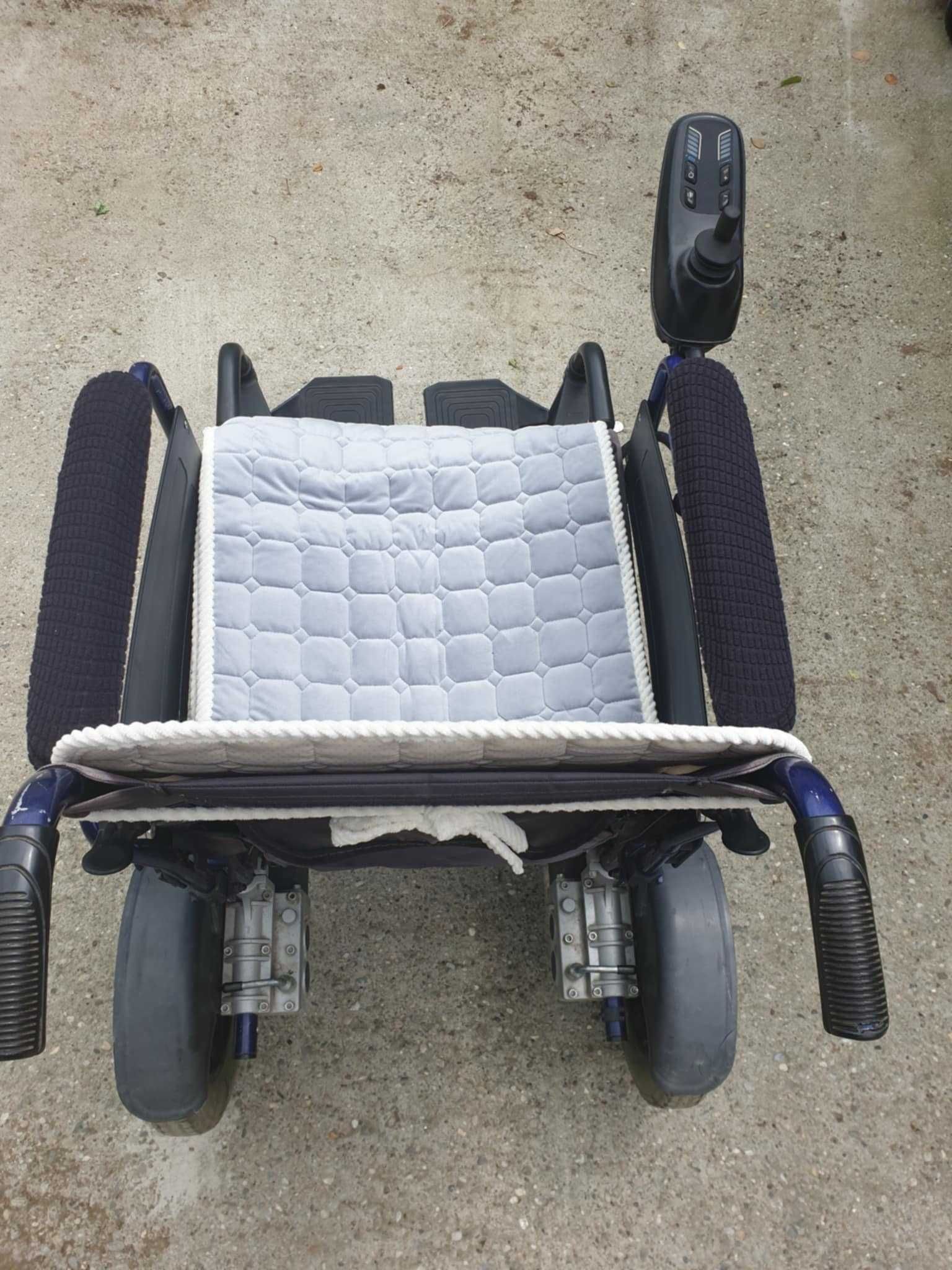 Scaun carut carucior electric pliabil dizabilitati. bat. noi !