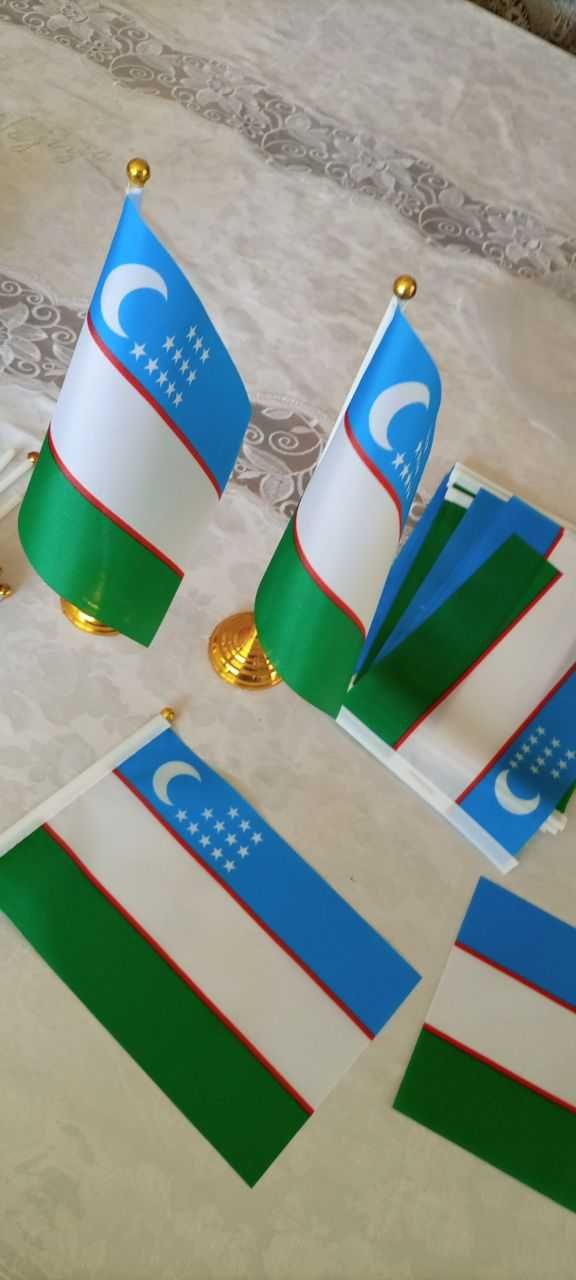 Stol Bayroqlar FLAG Настольные флаги с доставкой