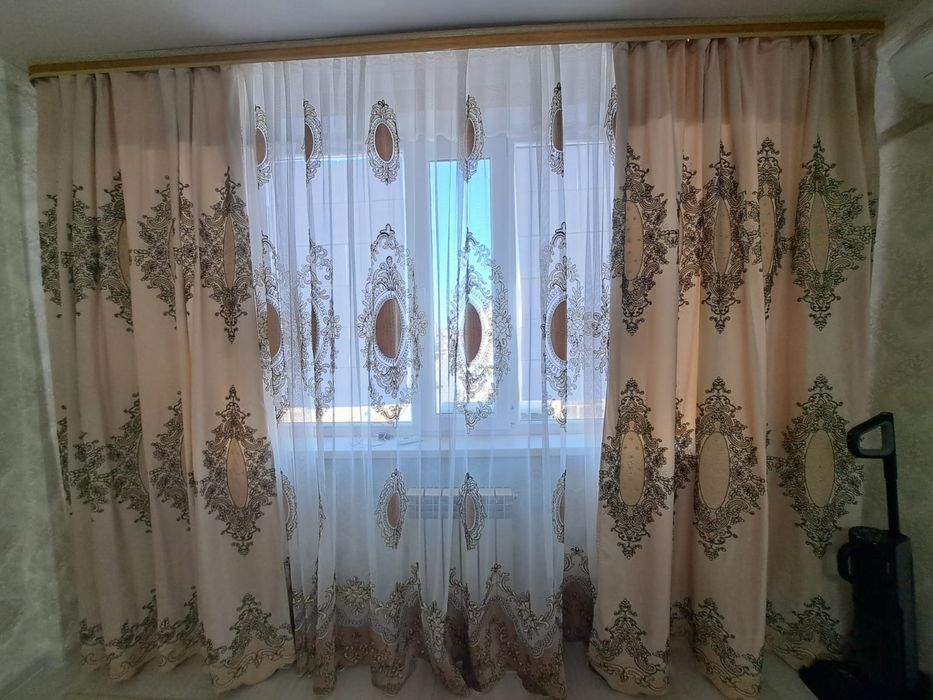 Продам бу шторы, тюли в хорошем состоянии