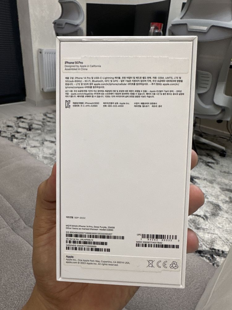 Iphone 14 pro 256