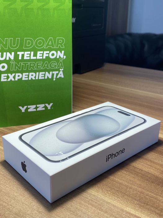 iPhone 15 / 128 GB / Sănătate baterie 100% / Nou sigilat