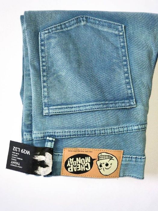 Blugi CHEAP MONDAY Skinny Slim Barbati | Marime 29 x 32 (Talie 78 cm)