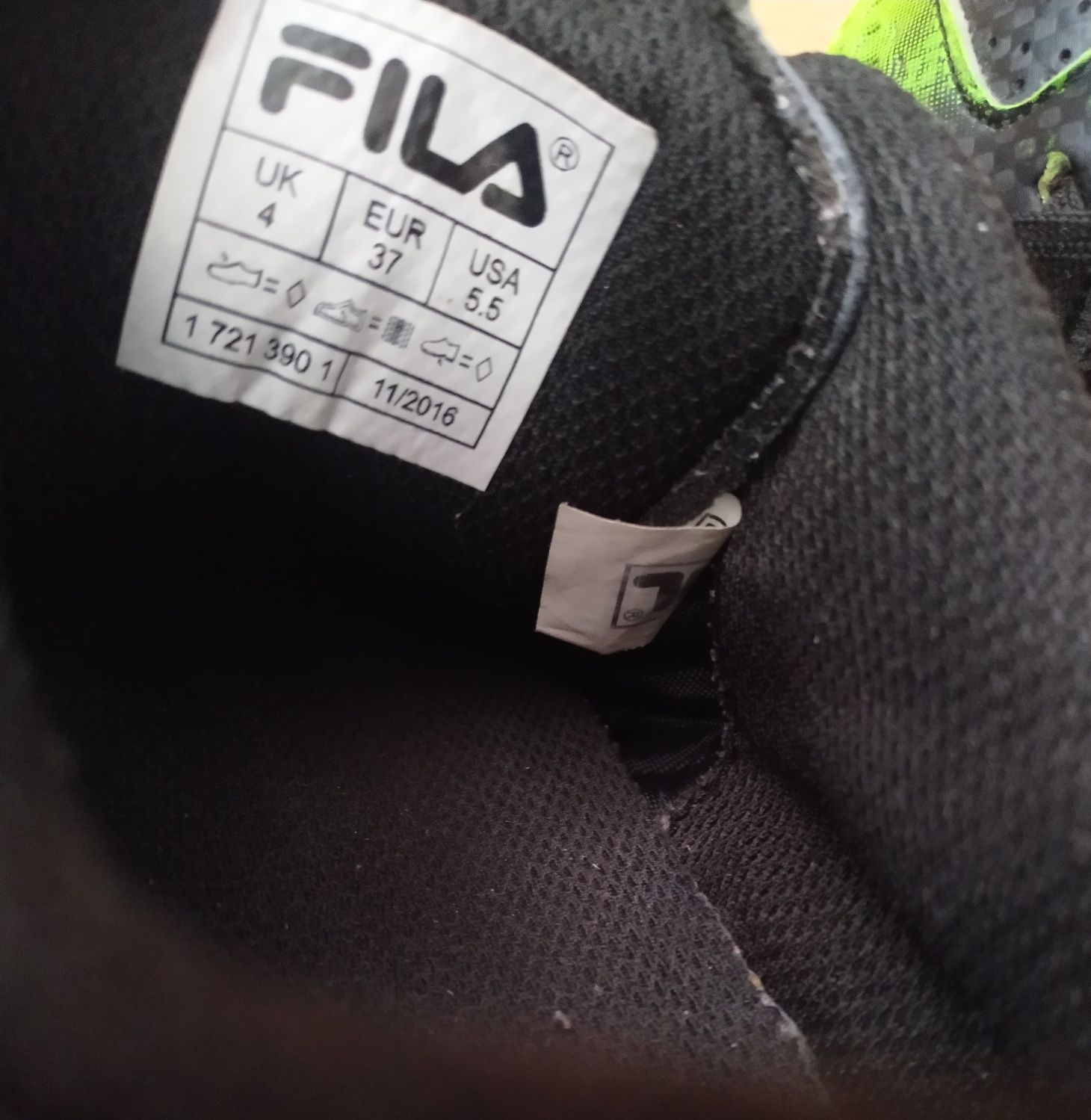 Маратонки Fila, н. 37