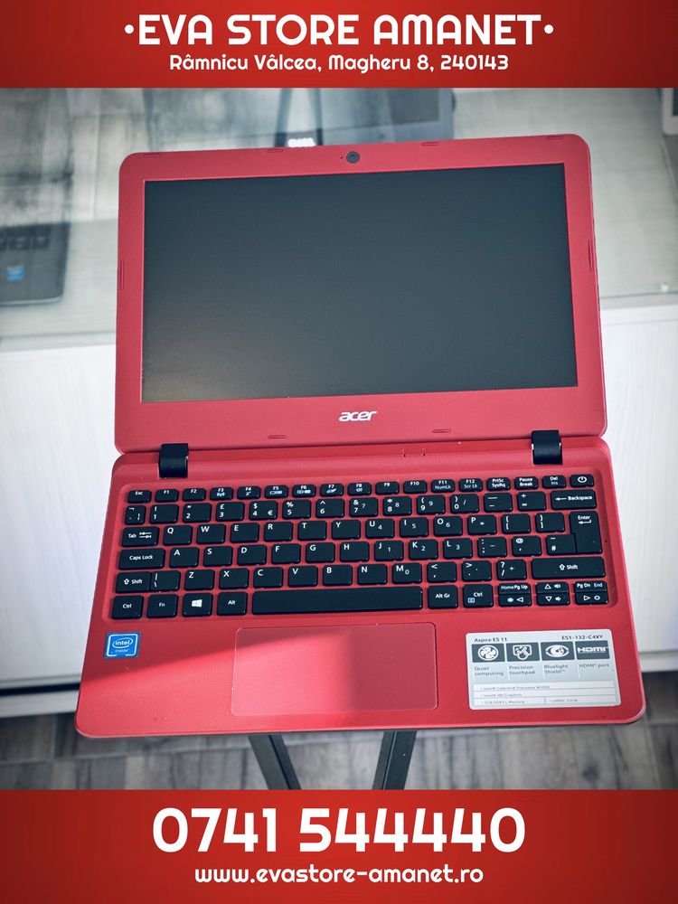 Laptop 11.6” ACER Aspire ES1 Intel Celeron 2GB RAM 32GB eMMC Win 10