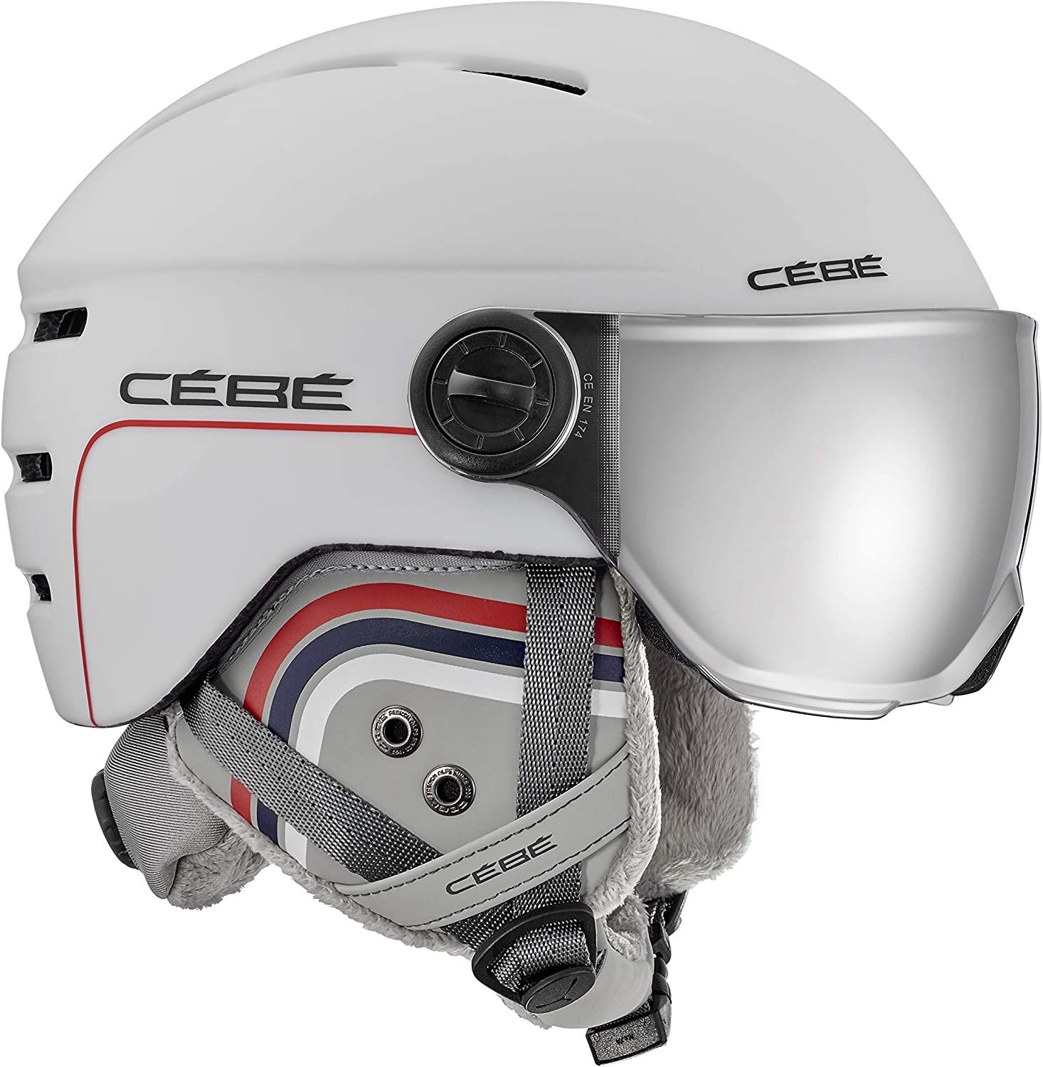 Casca Ski Cebe cu Viziera Fireball Copii Marime S 49-51 CM