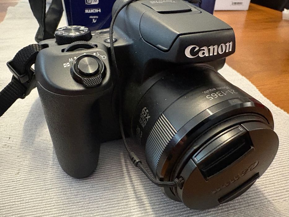 Canon PowerShot SX70 HS Aparat Bridge Zoom Optic 65x 4K Wi-Fi - ca NOU