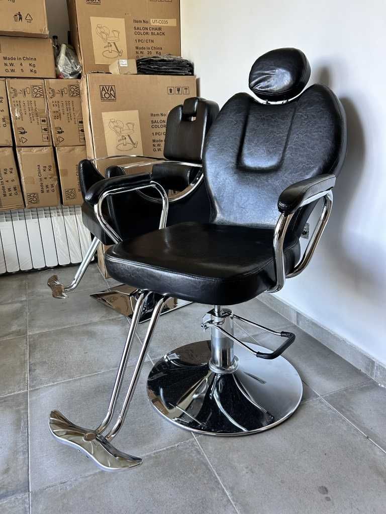 Евтин бръснарски стол два модела от 540 и 570 лева