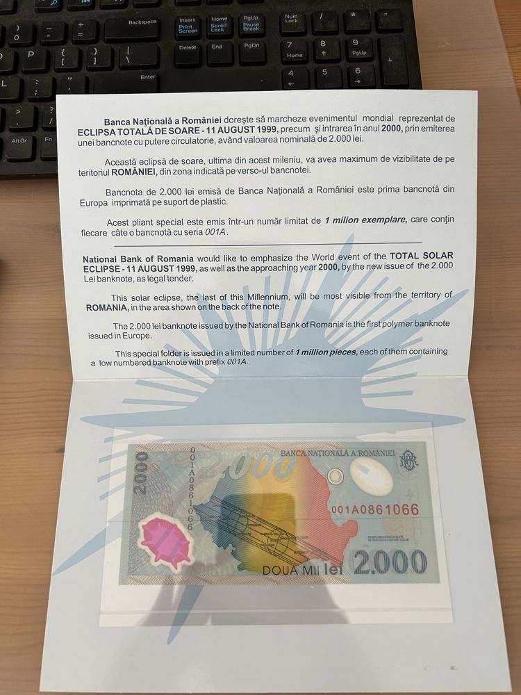 Bancnota 2000 Lei