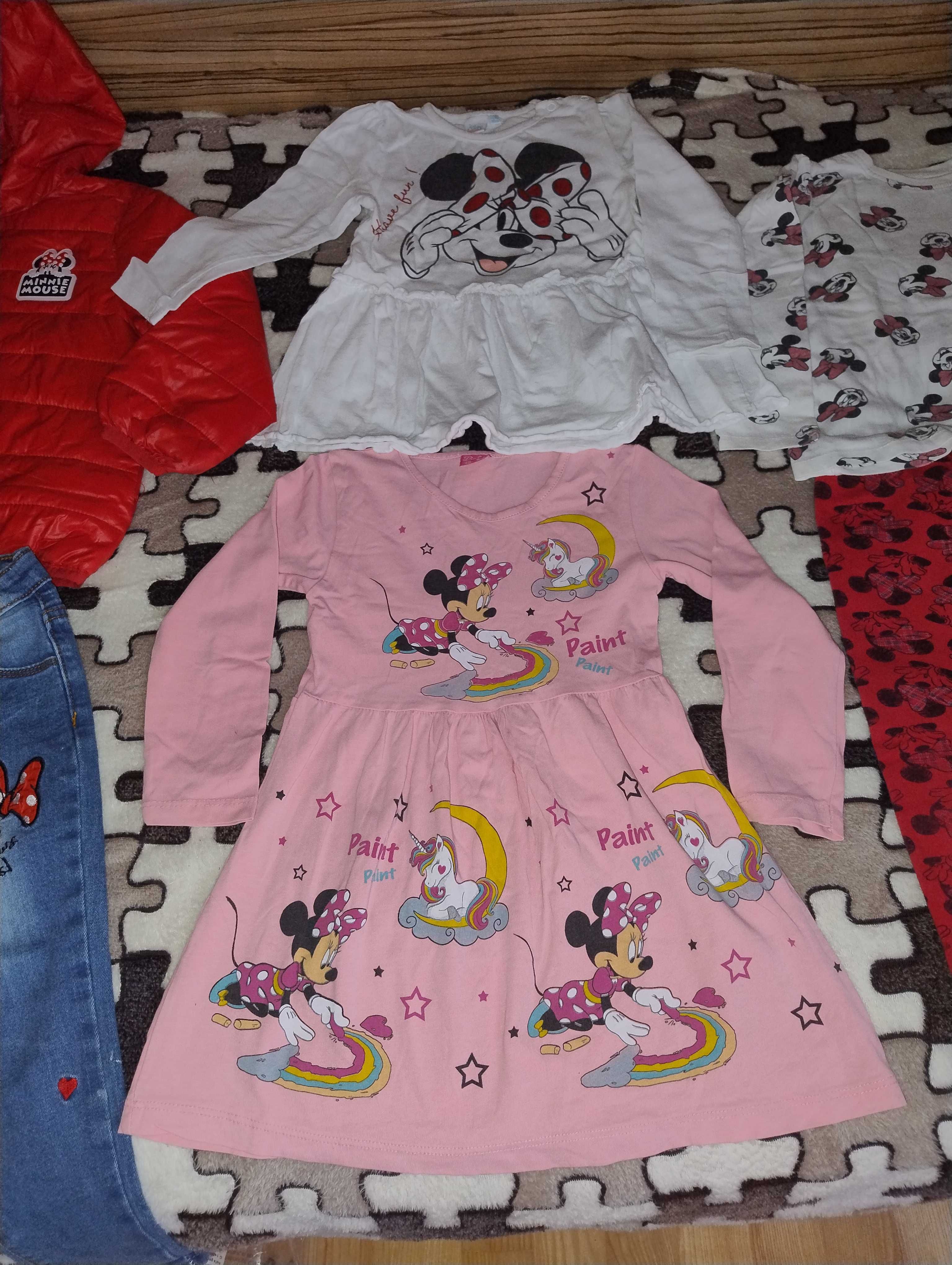 ЛОТ Детски дрешки с Мини маус Minnie mouse