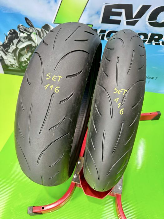 Set Anvelope Moto 120 70 17 si 160 60 17 Metzeler 2022 M9RR set116