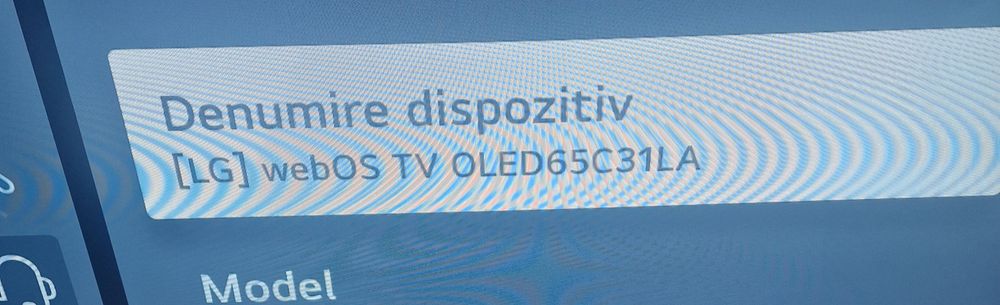 Televizor oled evo smart lg 65c31la