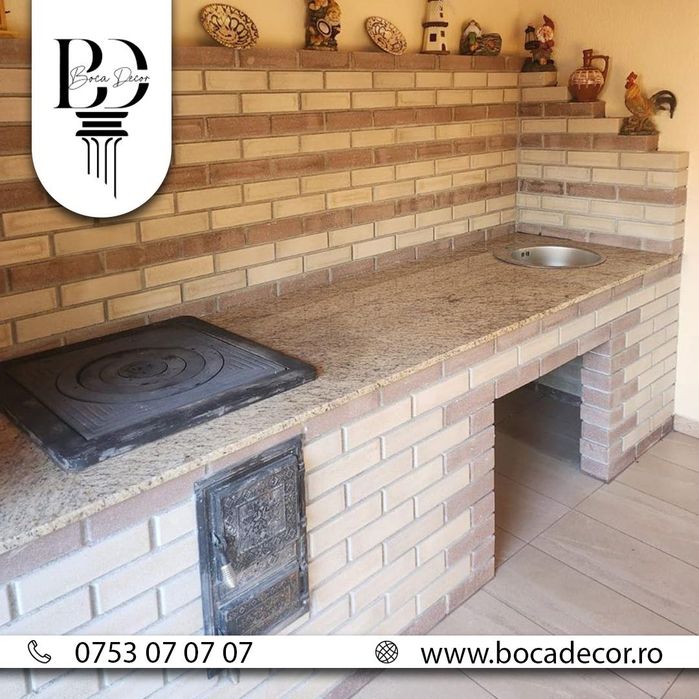 Cărămidă pentru grătare terasa, grătare de grădină,cuptoare,seminee
