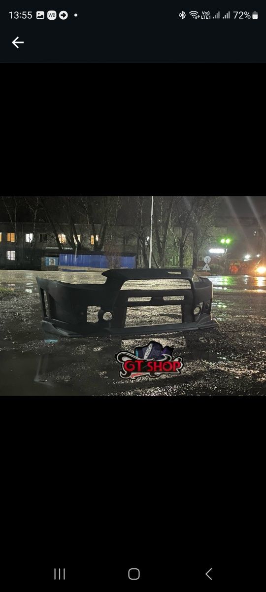 GT бампера на Mitsubishi Lancer 10 | Передний и задний |