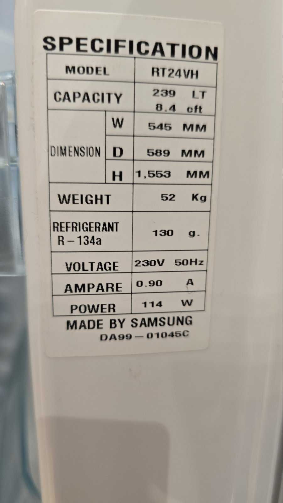 хладилник Samsung RT24VH – No Frost