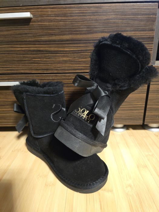 Vand ghete piele intoarsa, noi, marimea 39