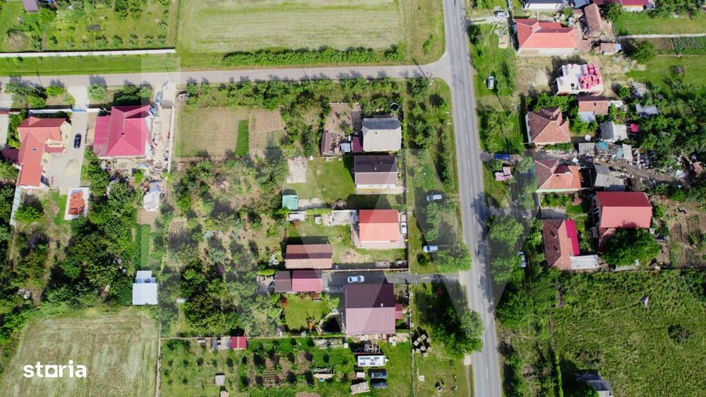 Casa spatioasa in Frumuseni, cu teren generos de 1200 mp