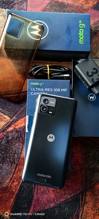 MOTOROLA G72-Перфектно състояние.Пълен комплект