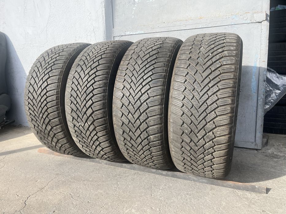 4 бр. зимни гуми 225/50/17 Continental 6-7 mm DOT 2916