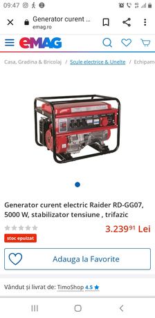 Generator Raider trifazic