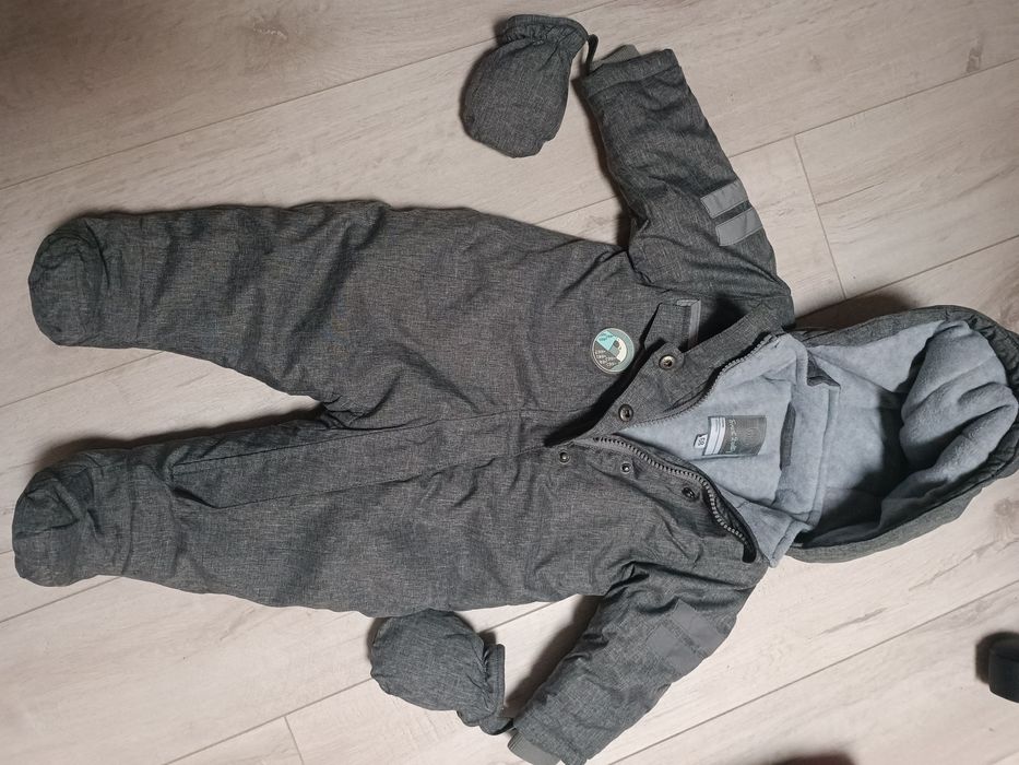 Geaca Salopeta groasa de iarna bebe