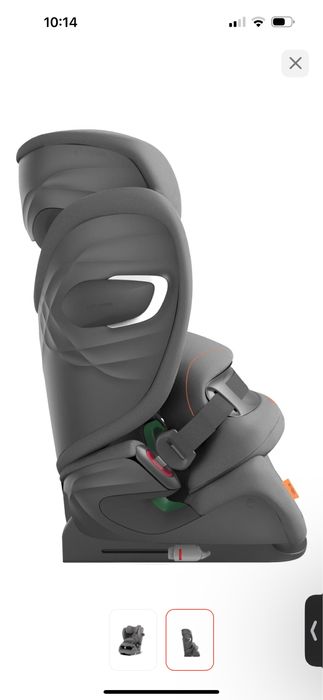 Детское кресло Cybex Pallas G i-Size 1/2/3 (9-36 кг) темно-серый